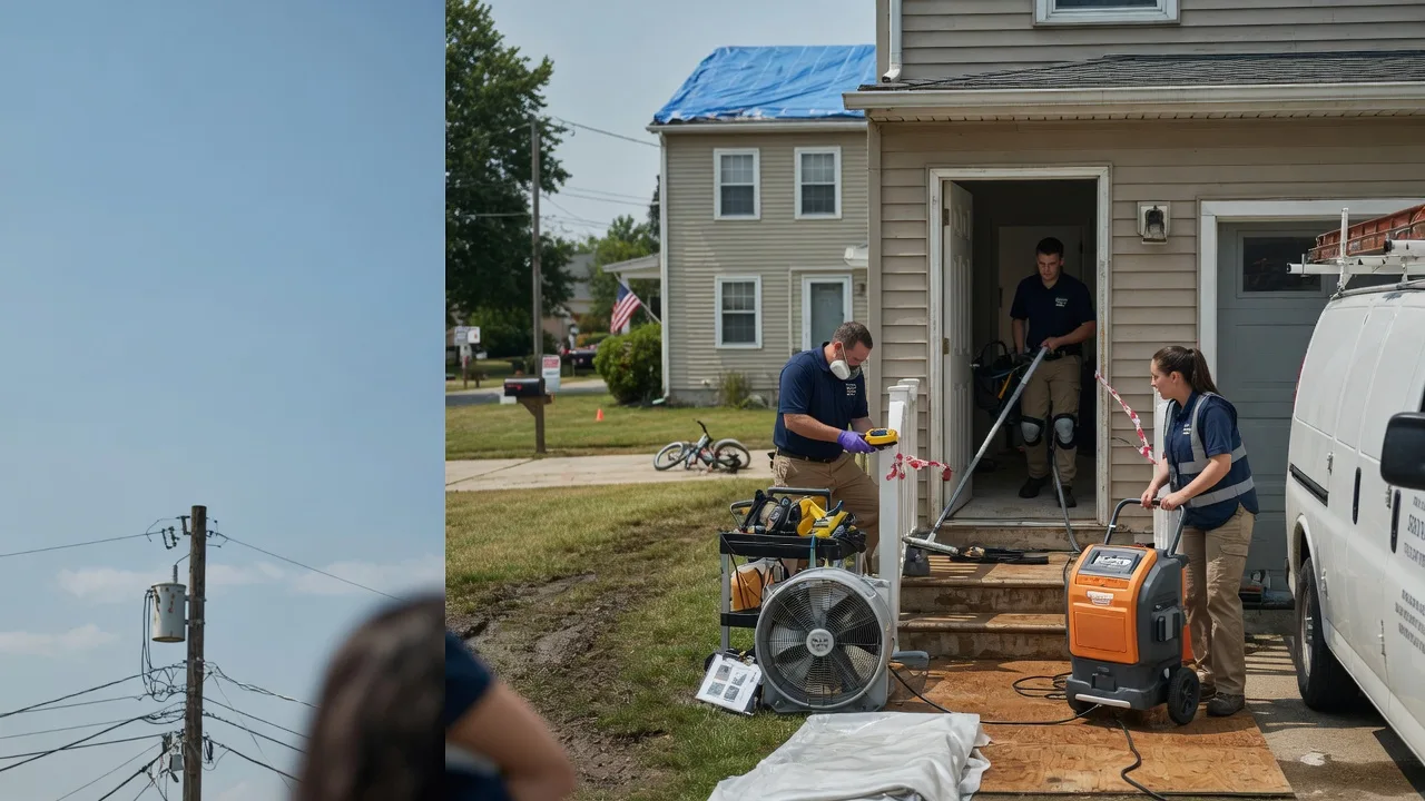 Water Damage Repair in Kensington, OH near me